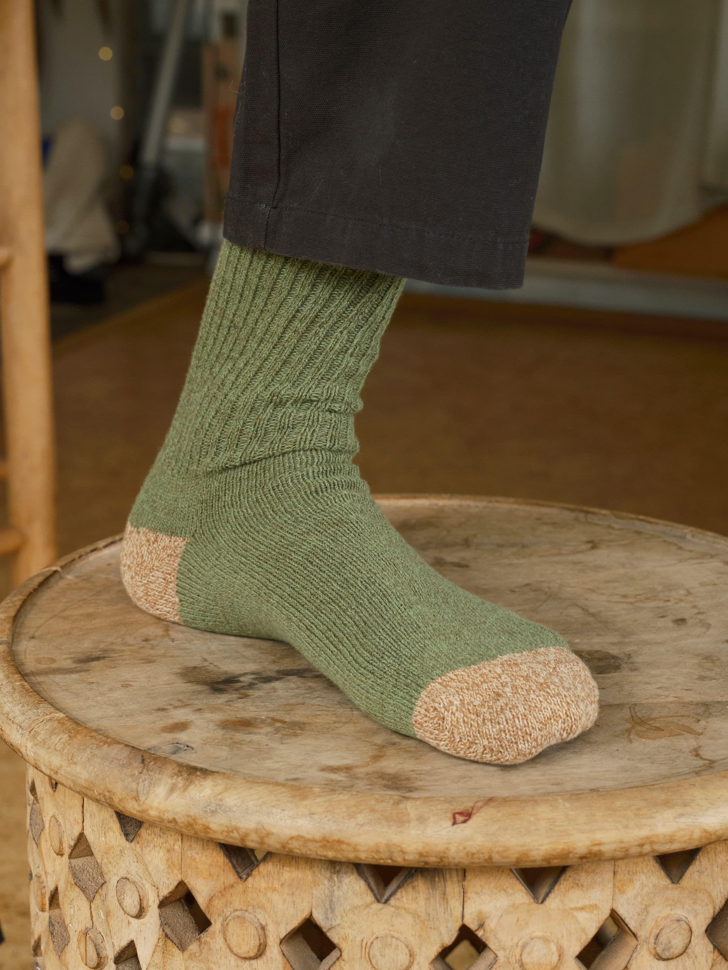 Marled Utility Sock - S - Mollusk Surf Shop