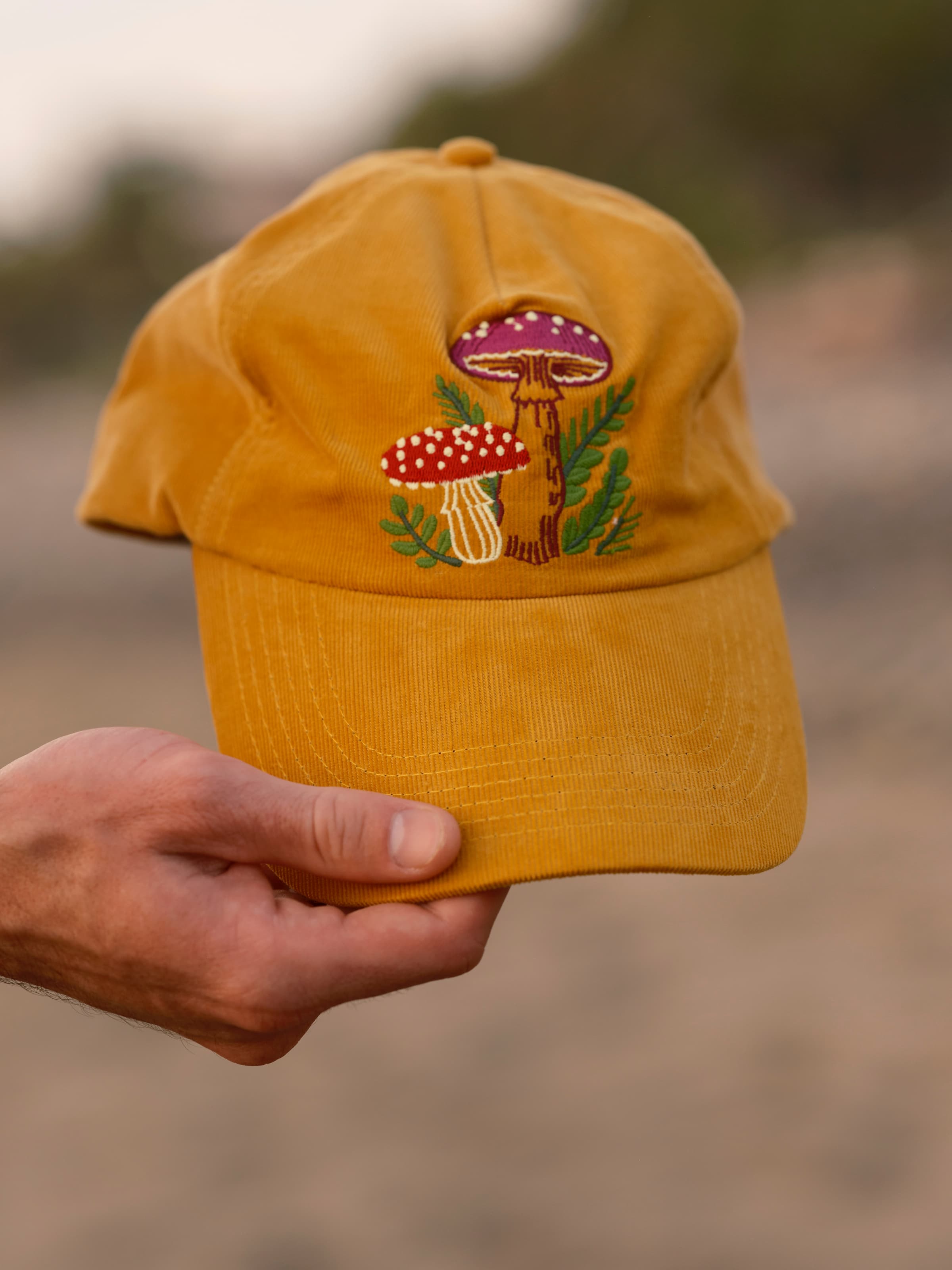Mushroom Garden Hat - OS - Mollusk Surf Shop - description