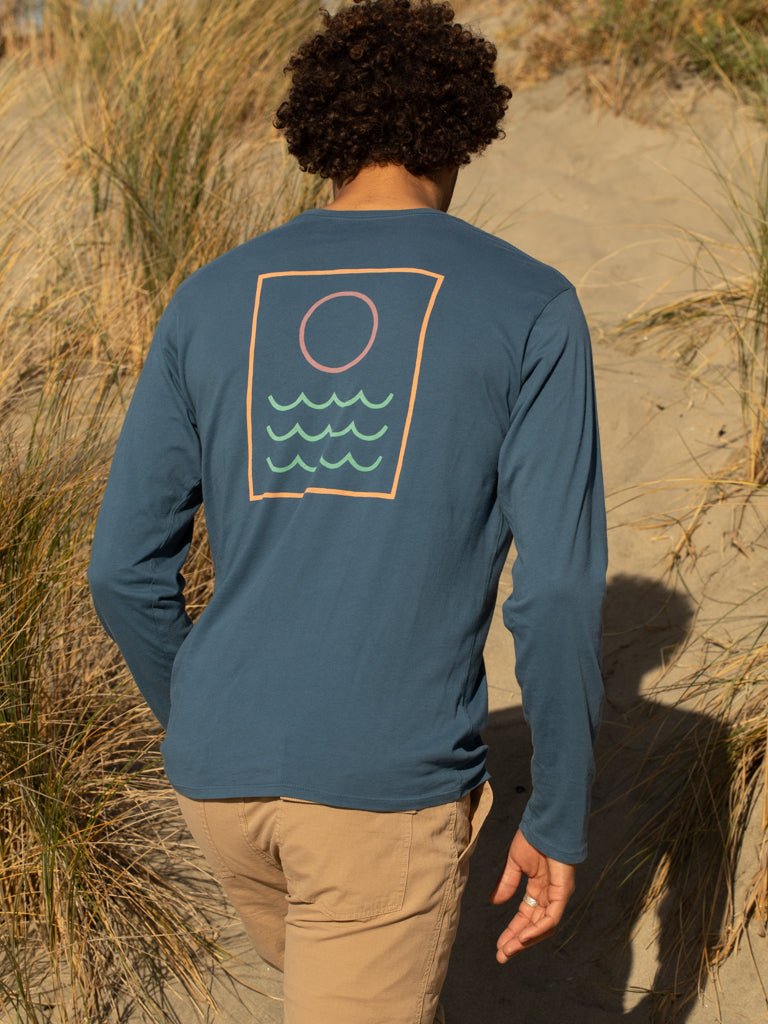Nighttide LS Tee - S - Mollusk Surf Shop - description