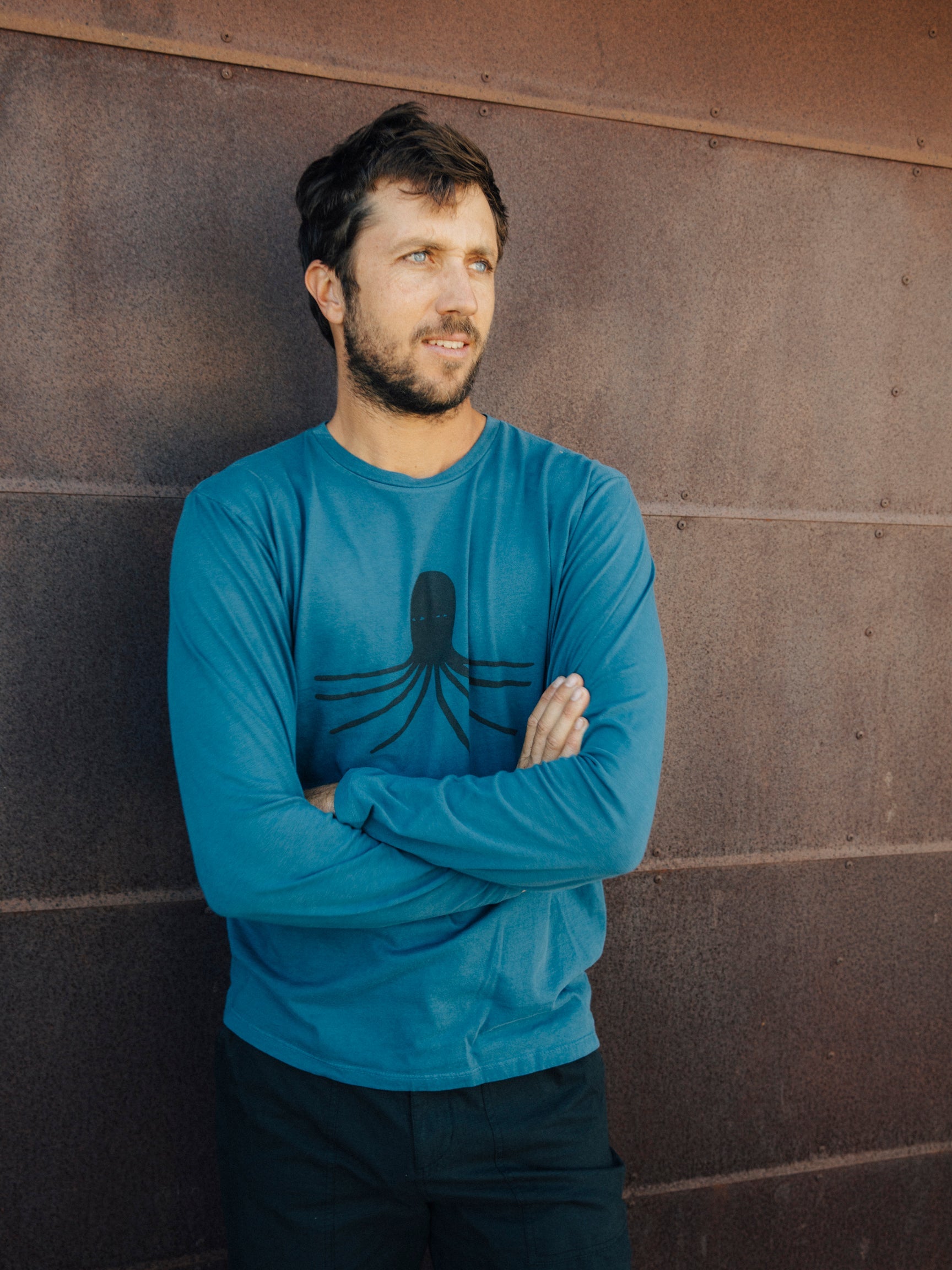 Octopus Long Sleeve Tee - S - Mollusk Surf Shop