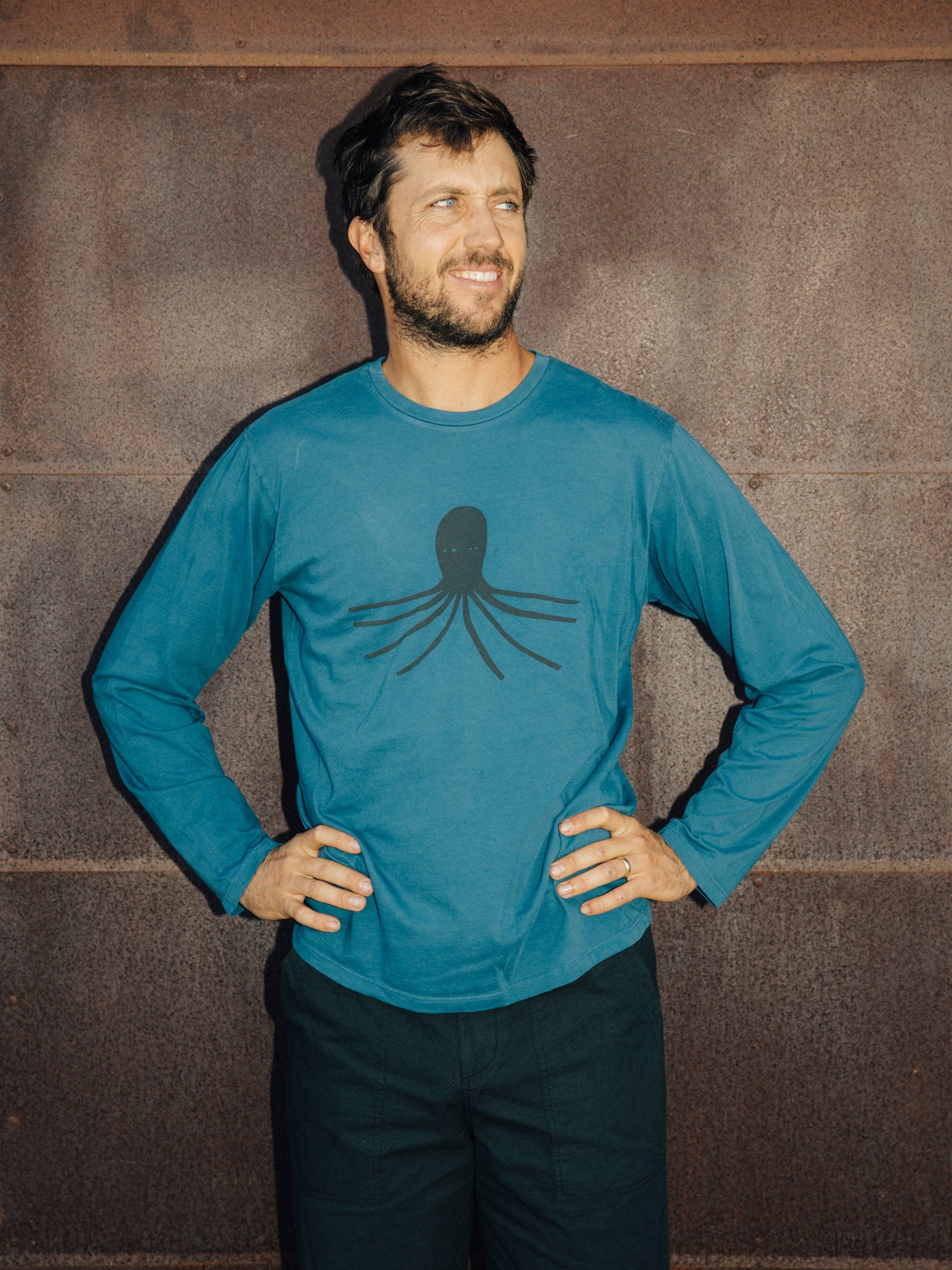 Octopus Long Sleeve Tee - S - Mollusk Surf Shop