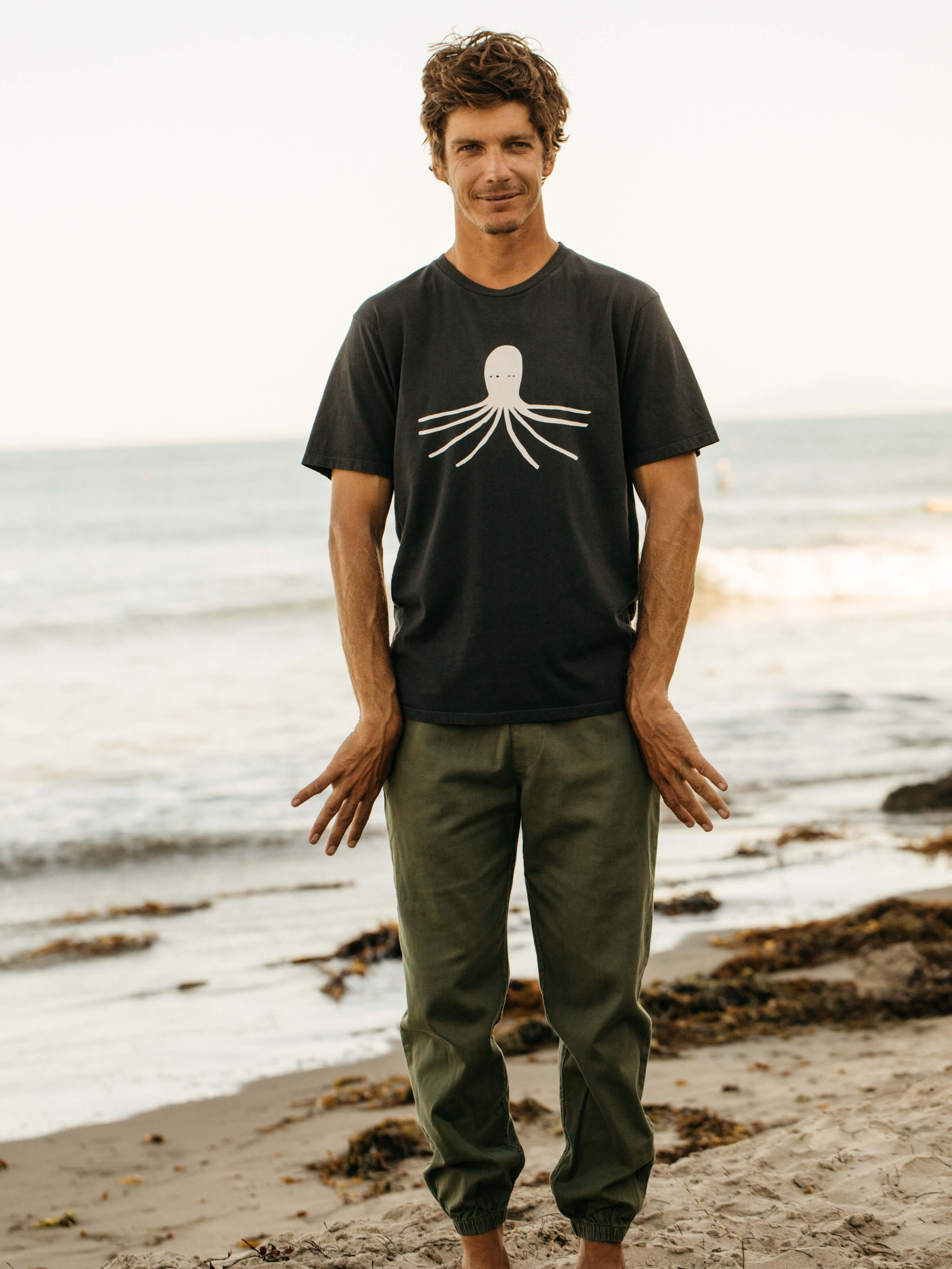Octopus Tee - S - Mollusk Surf Shop