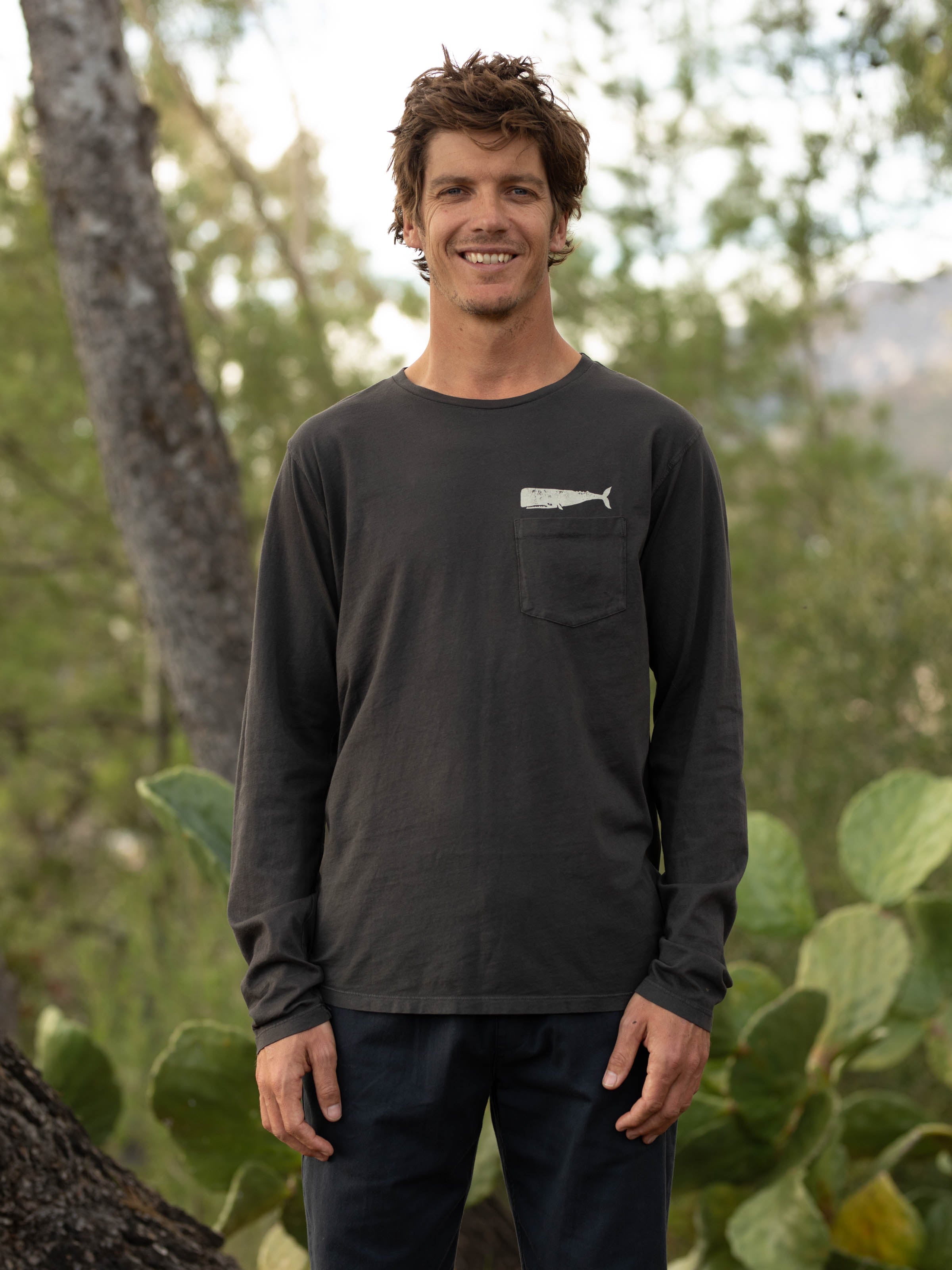 Olde Whale Long Sleeve - S - Mollusk Surf Shop