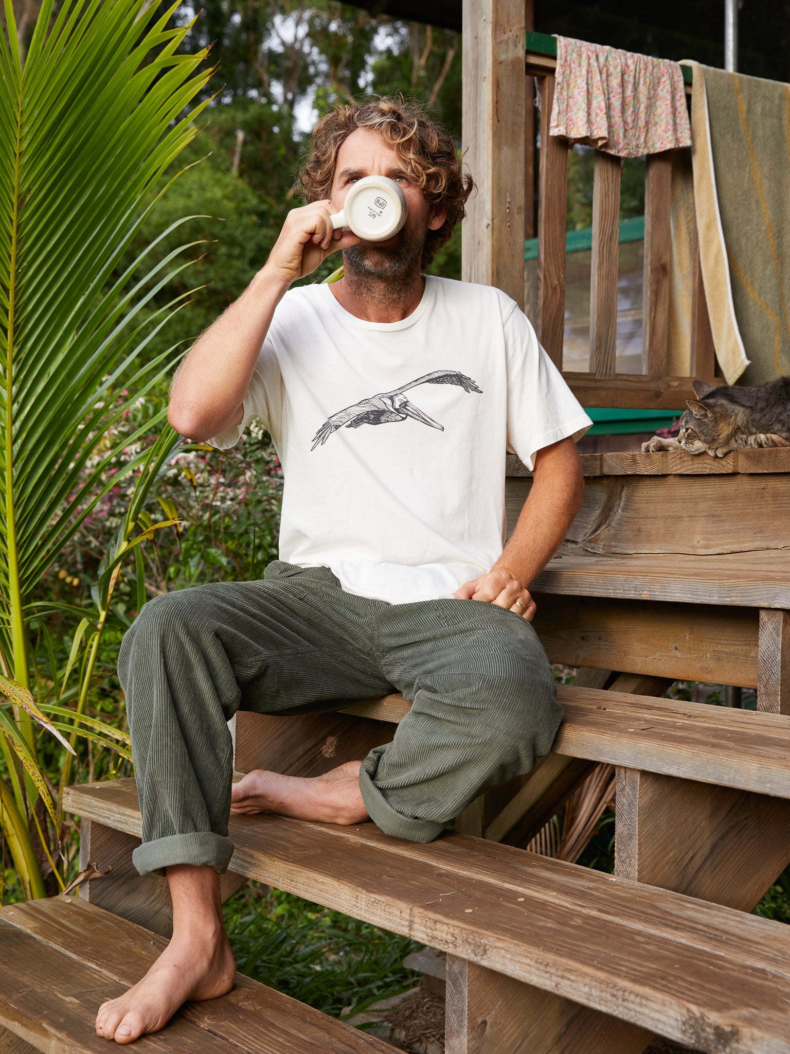 Pelican Tee - S - Mollusk Surf Shop