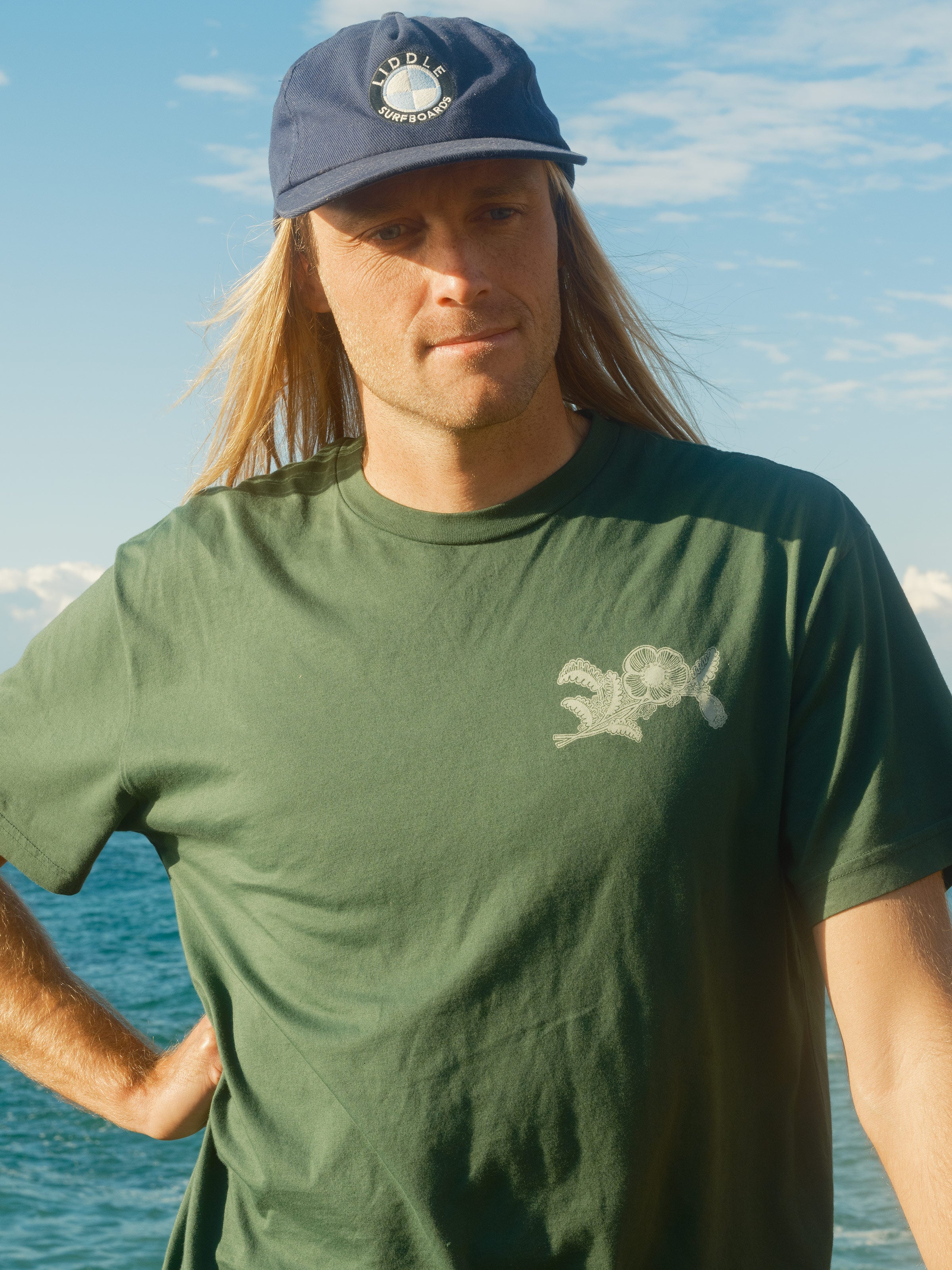 Poppies Tee - S - Mollusk Surf Shop