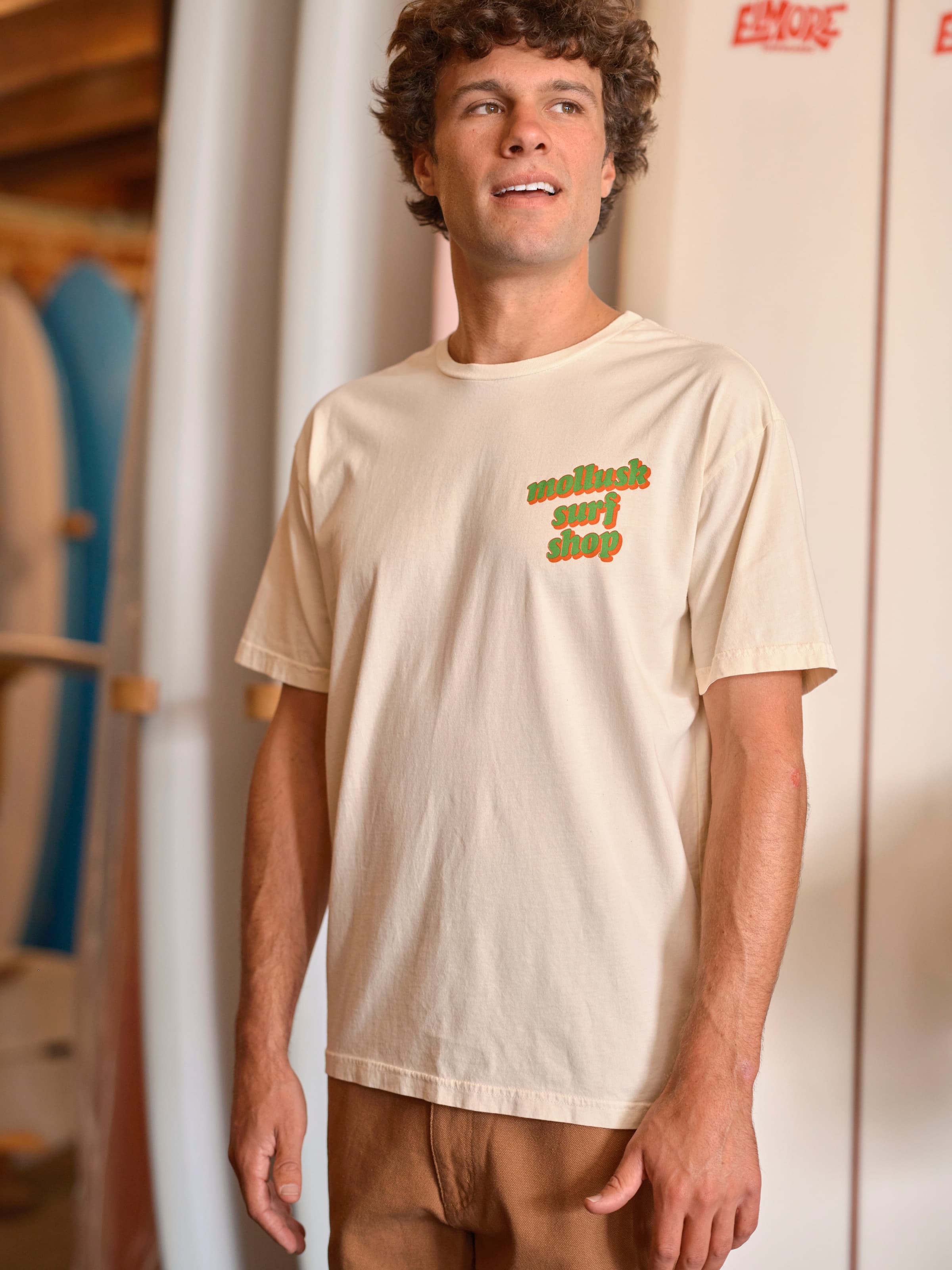 Pure Pleasure Tee - S - Mollusk Surf Shop