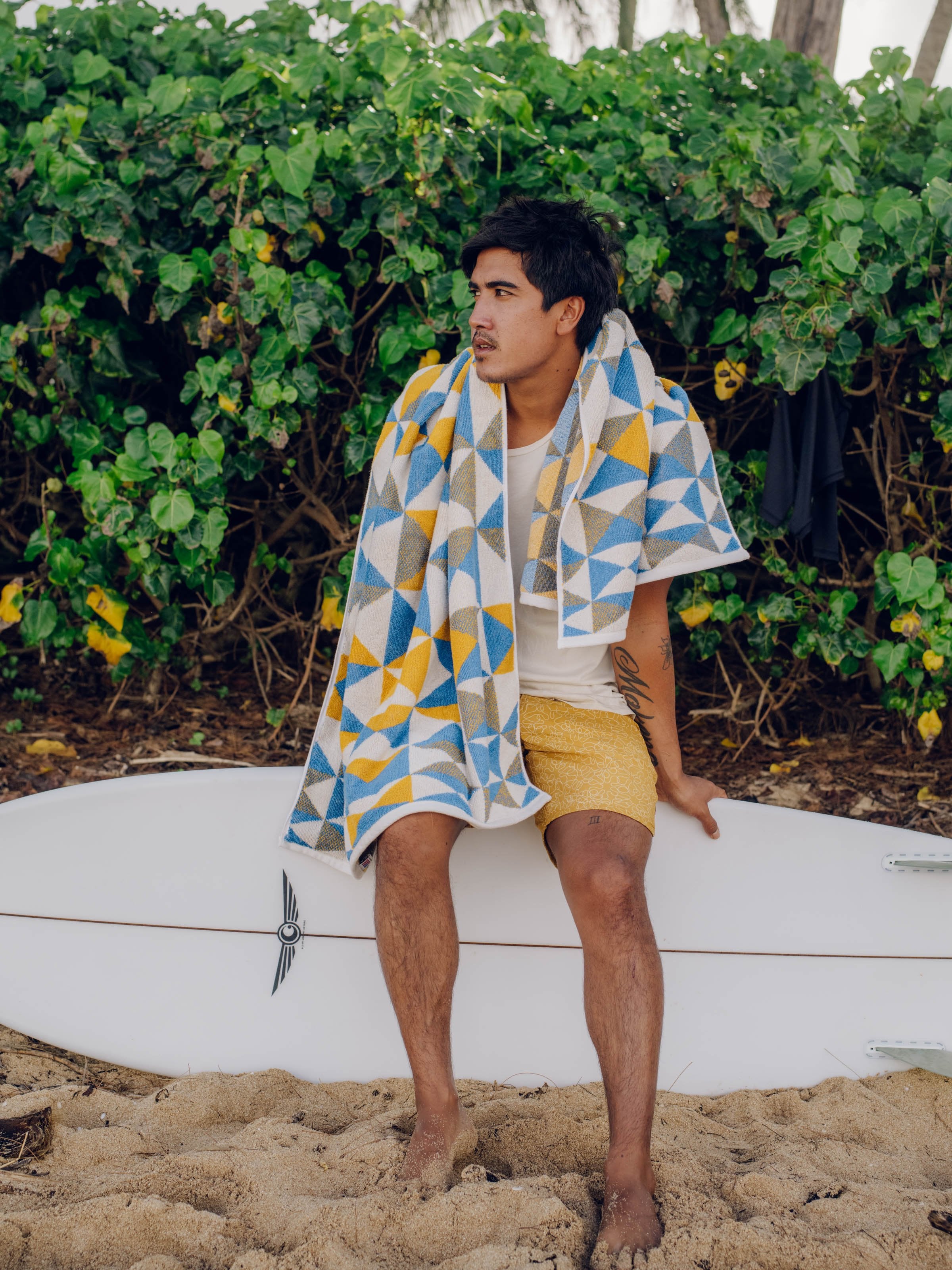 Puzzle Quilt Towel - OS - Mollusk Surf Shop