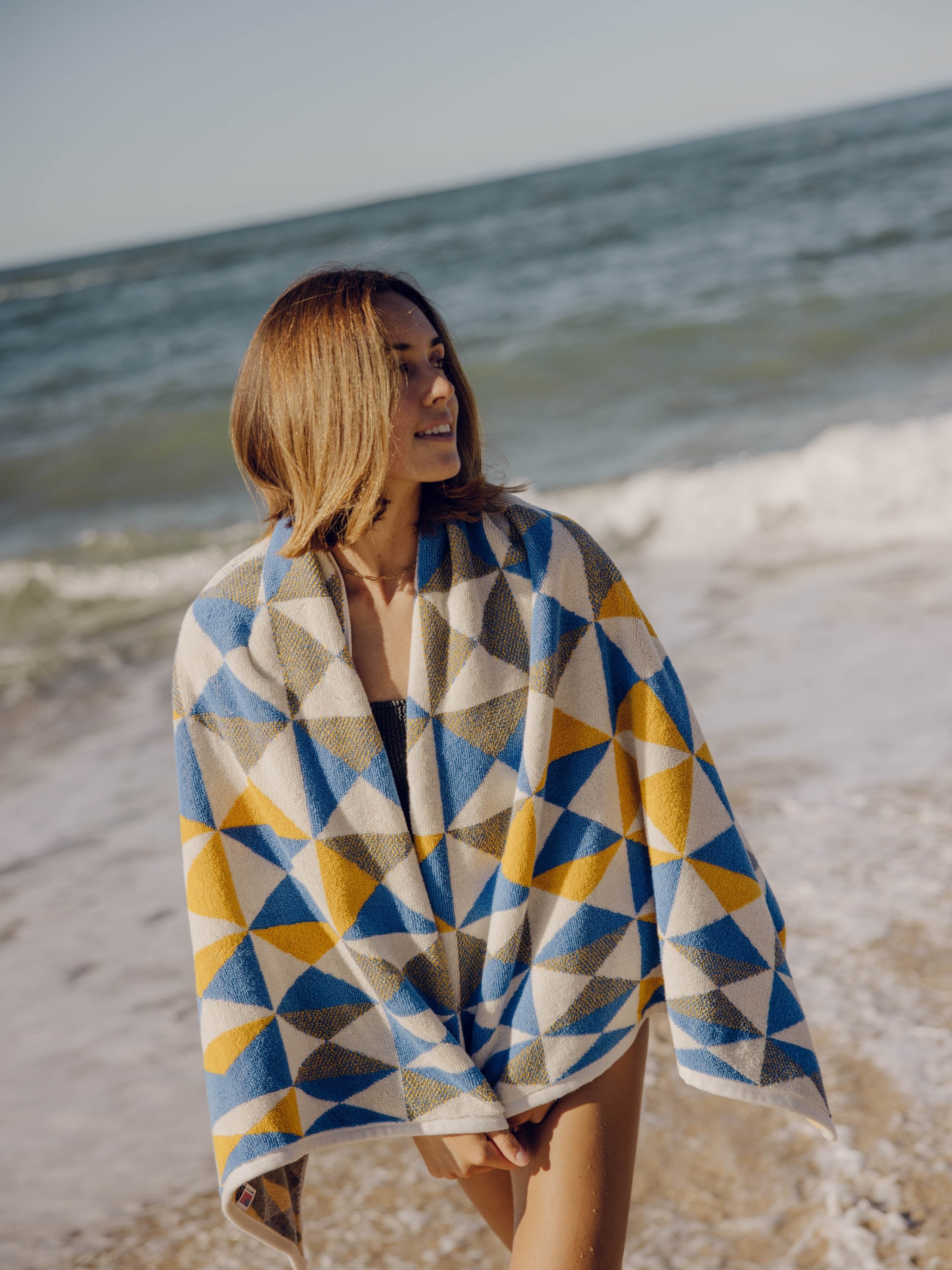 Puzzle Quilt Towel - OS - Mollusk Surf Shop
