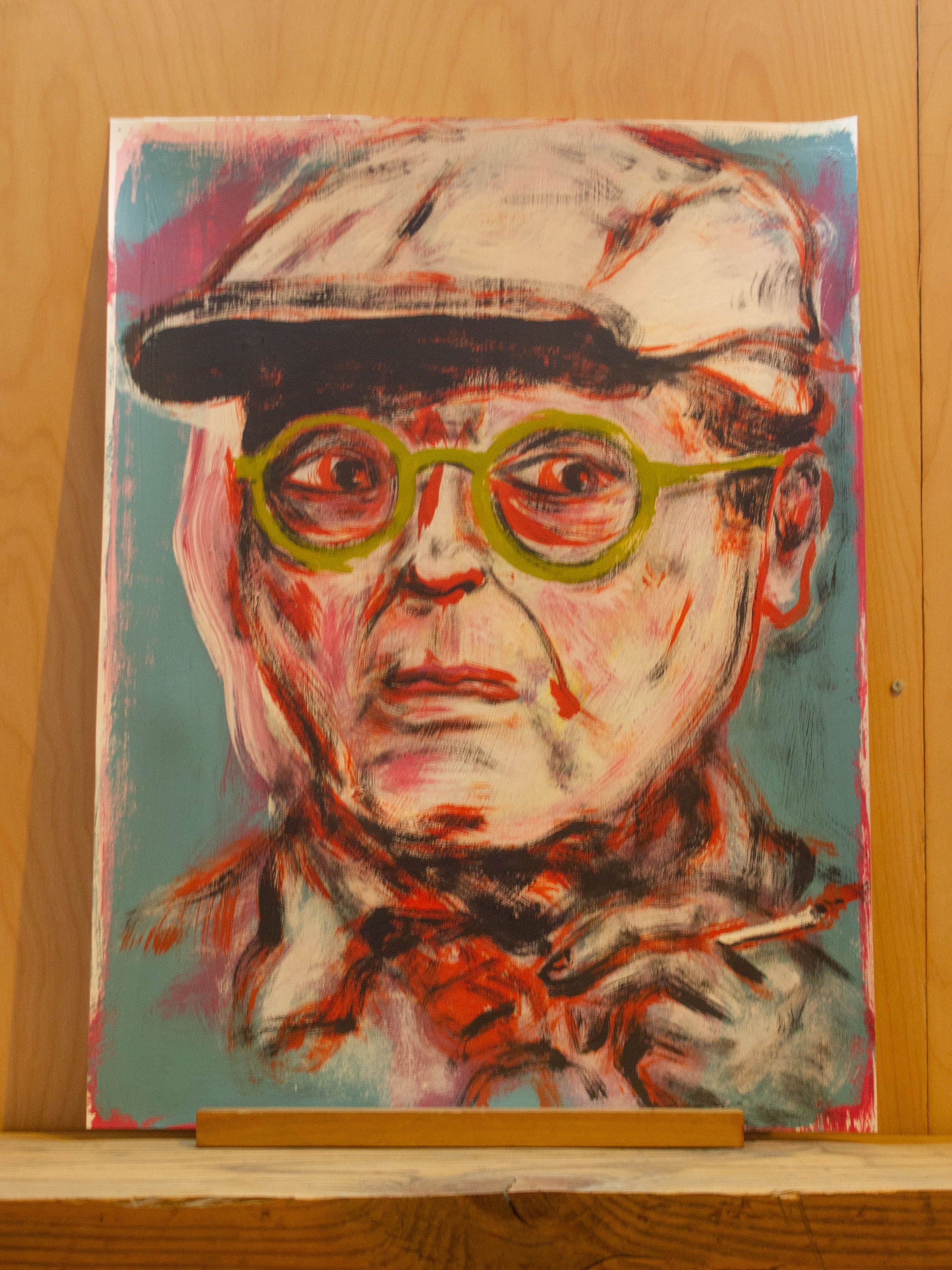Russ Pope - David Hockney - Mollusk Surf Shop