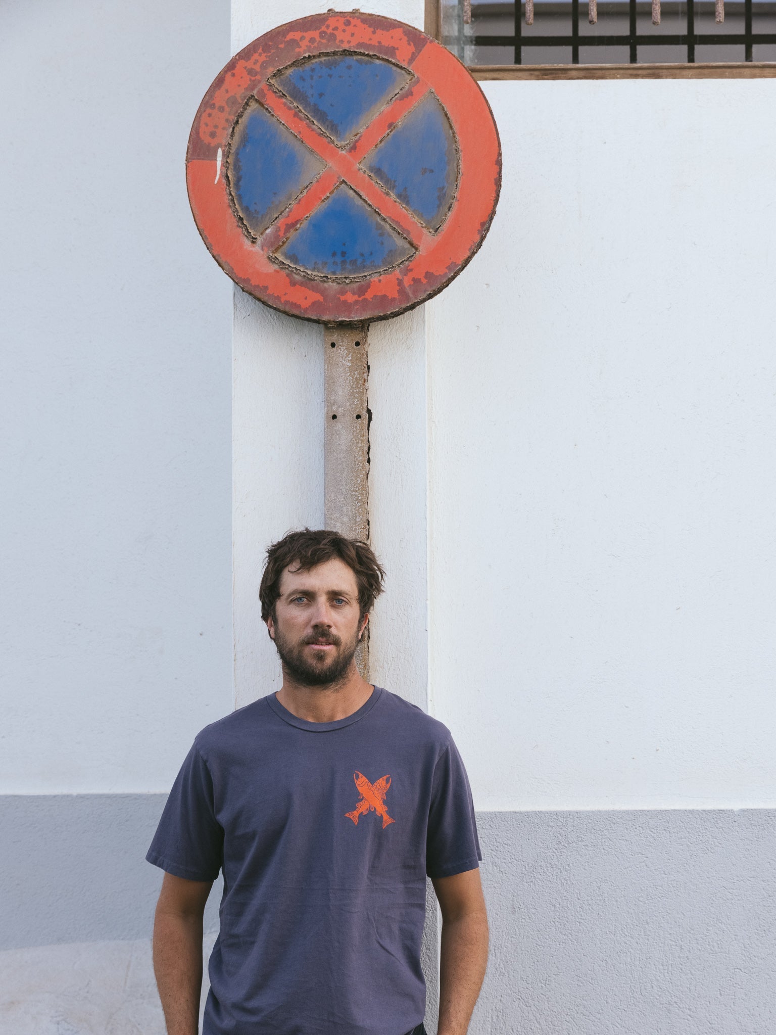 Salmon Crossing Tee - S - Mollusk Surf Shop