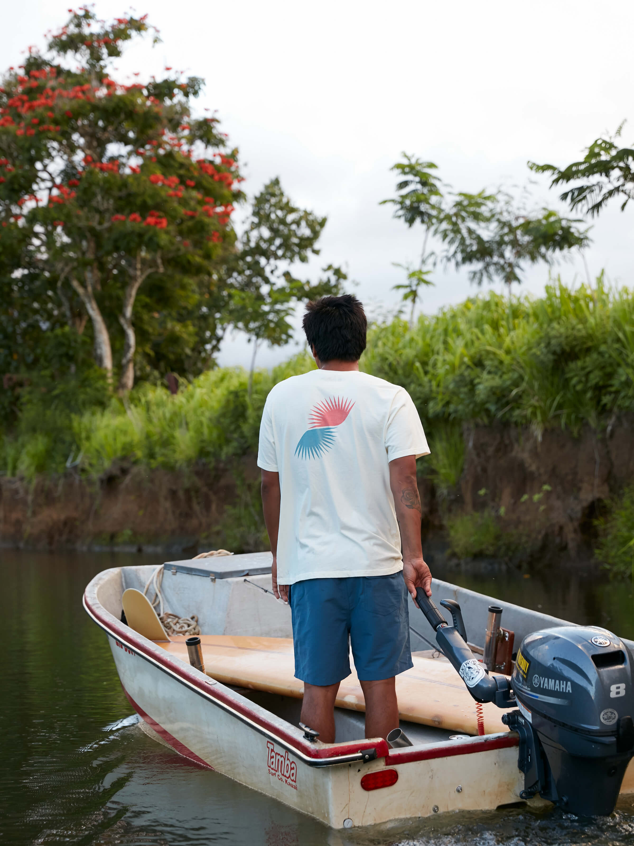 Split Sun Tee - S - Mollusk Surf Shop