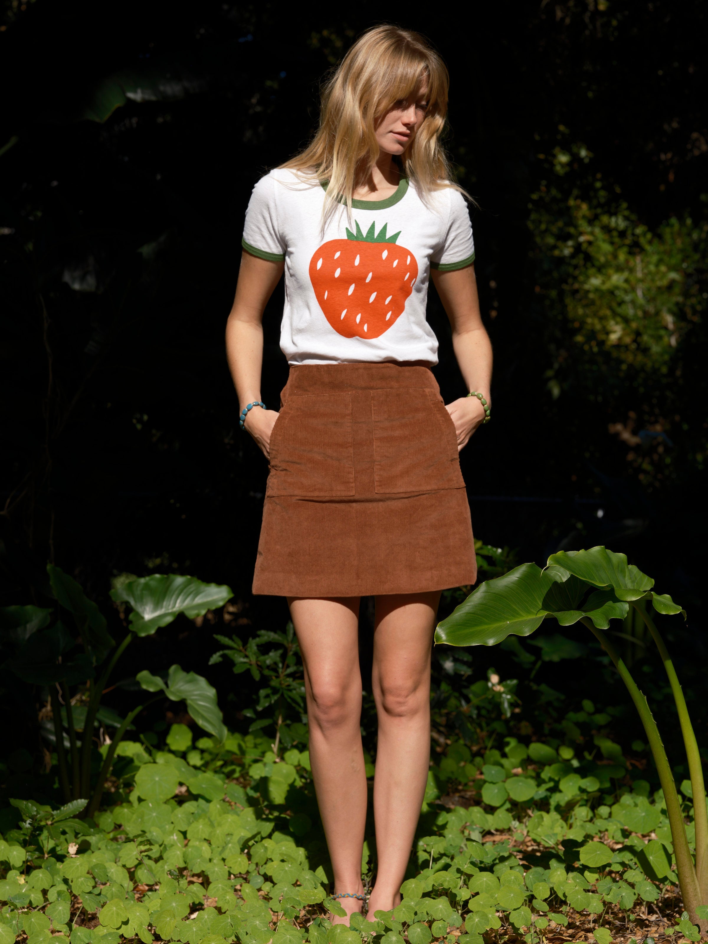 Strawberry Tee - XS - Mollusk Surf Shop