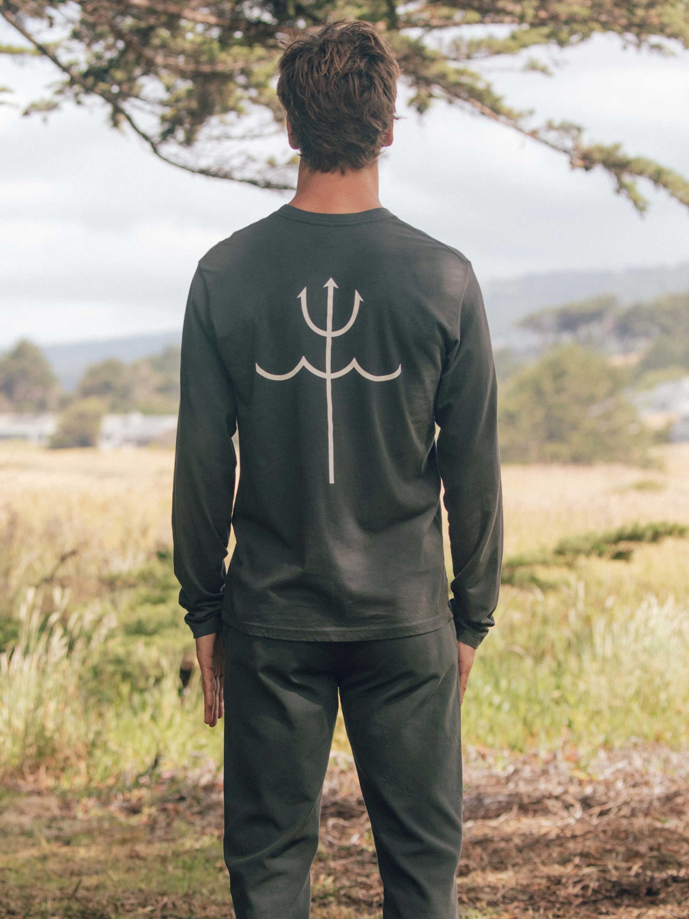 Trident Long Sleeve - S - Mollusk Surf Shop