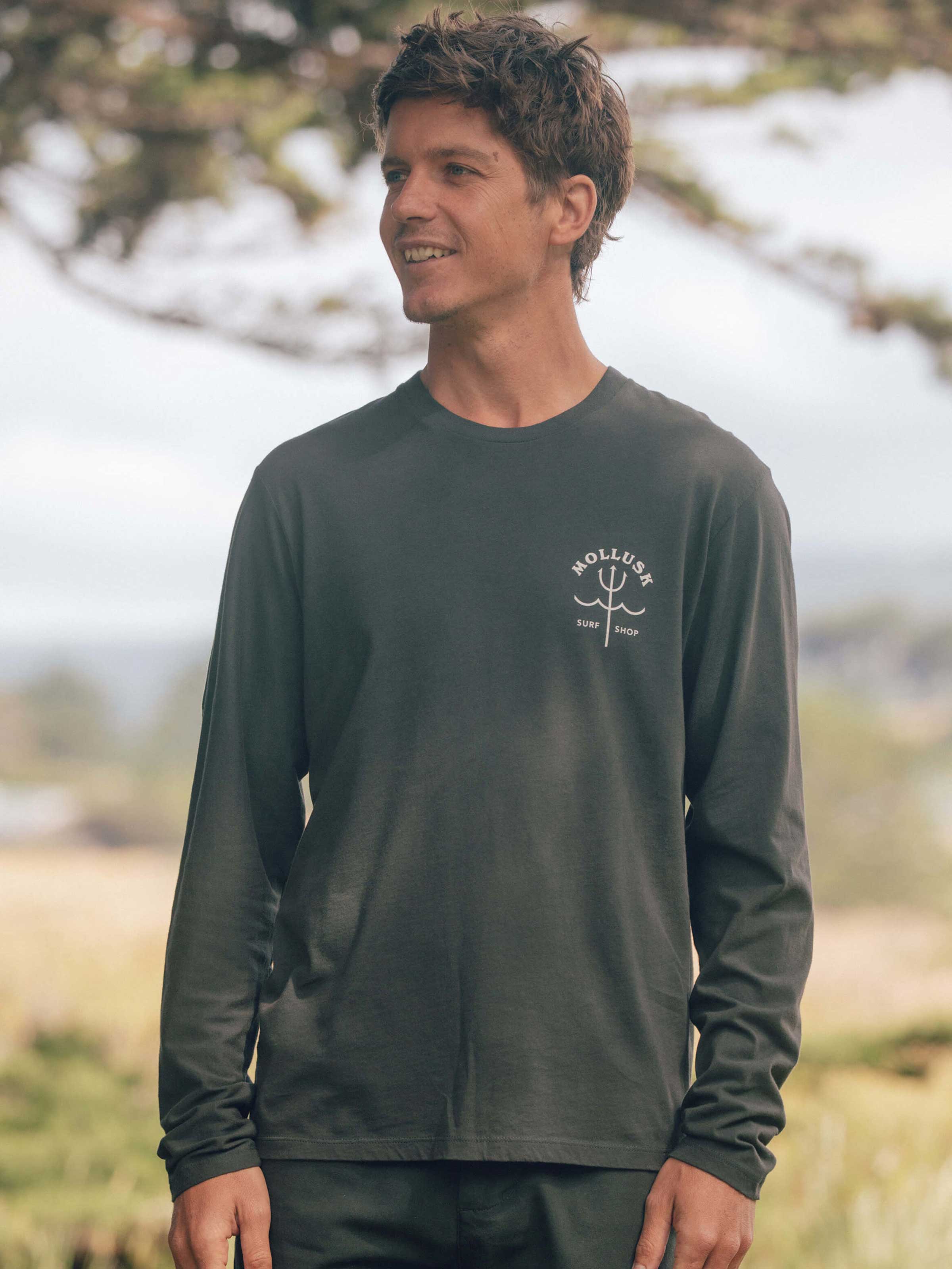 Trident Long Sleeve - S - Mollusk Surf Shop