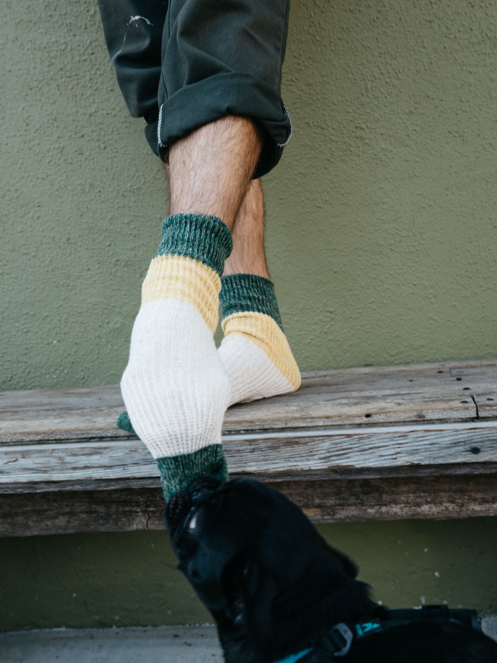 Twist Crew Sock - OS - Mollusk Surf Shop - description
