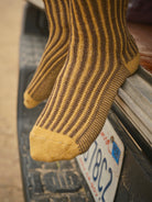 Two Tone Rib Sock - S - Mollusk Surf Shop