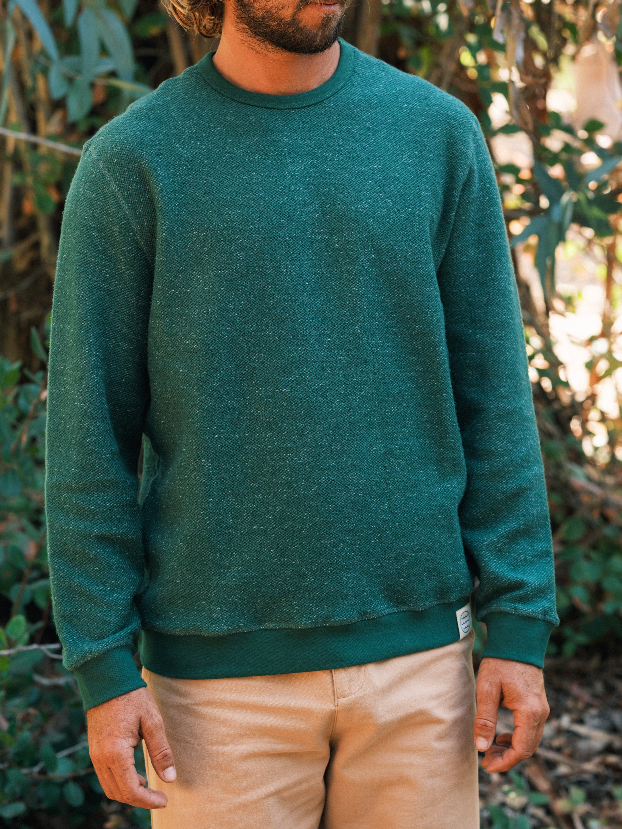 Wave Patch Crew - S - Mollusk Surf Shop