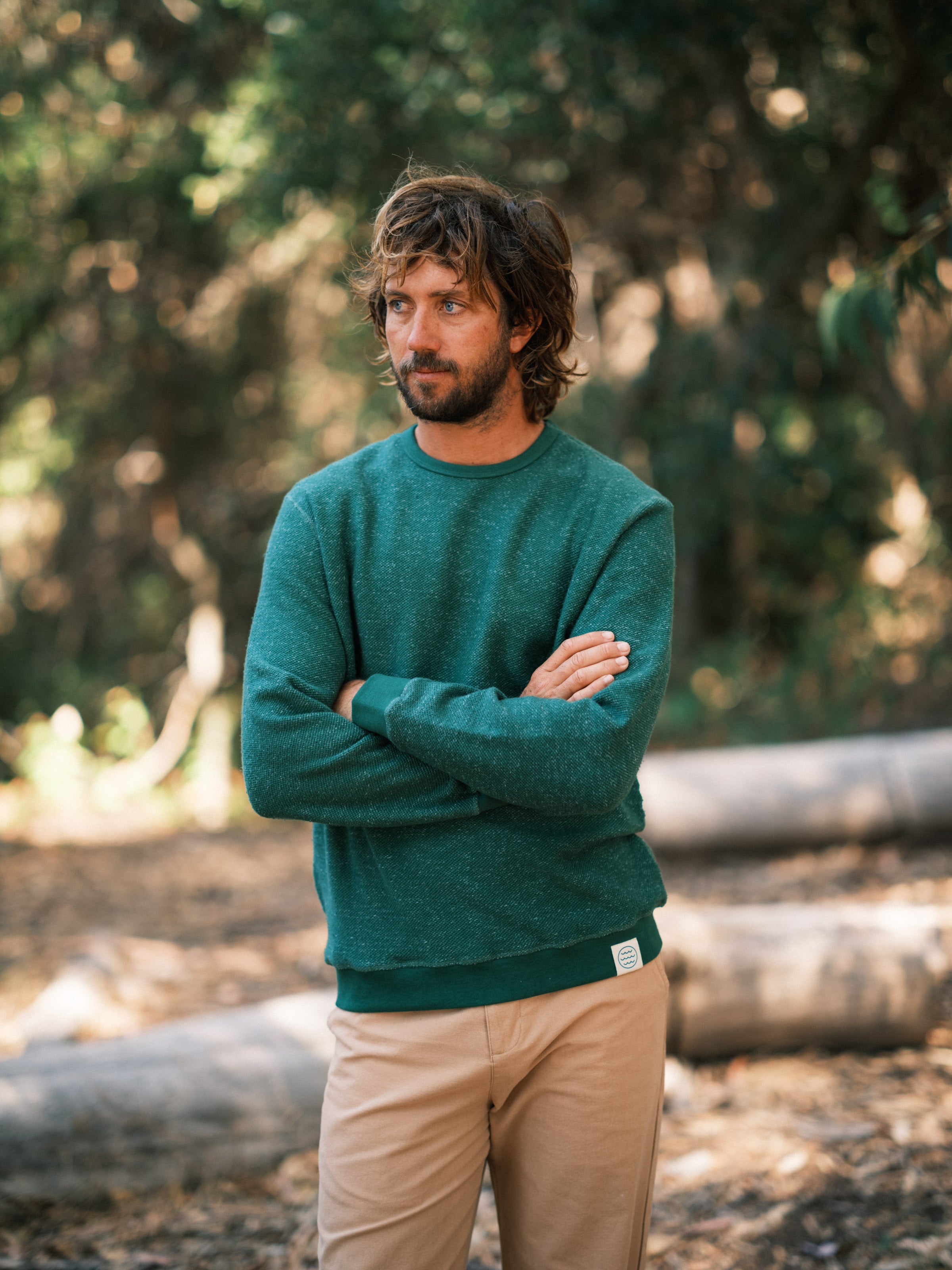 Wave Patch Crew - S - Mollusk Surf Shop