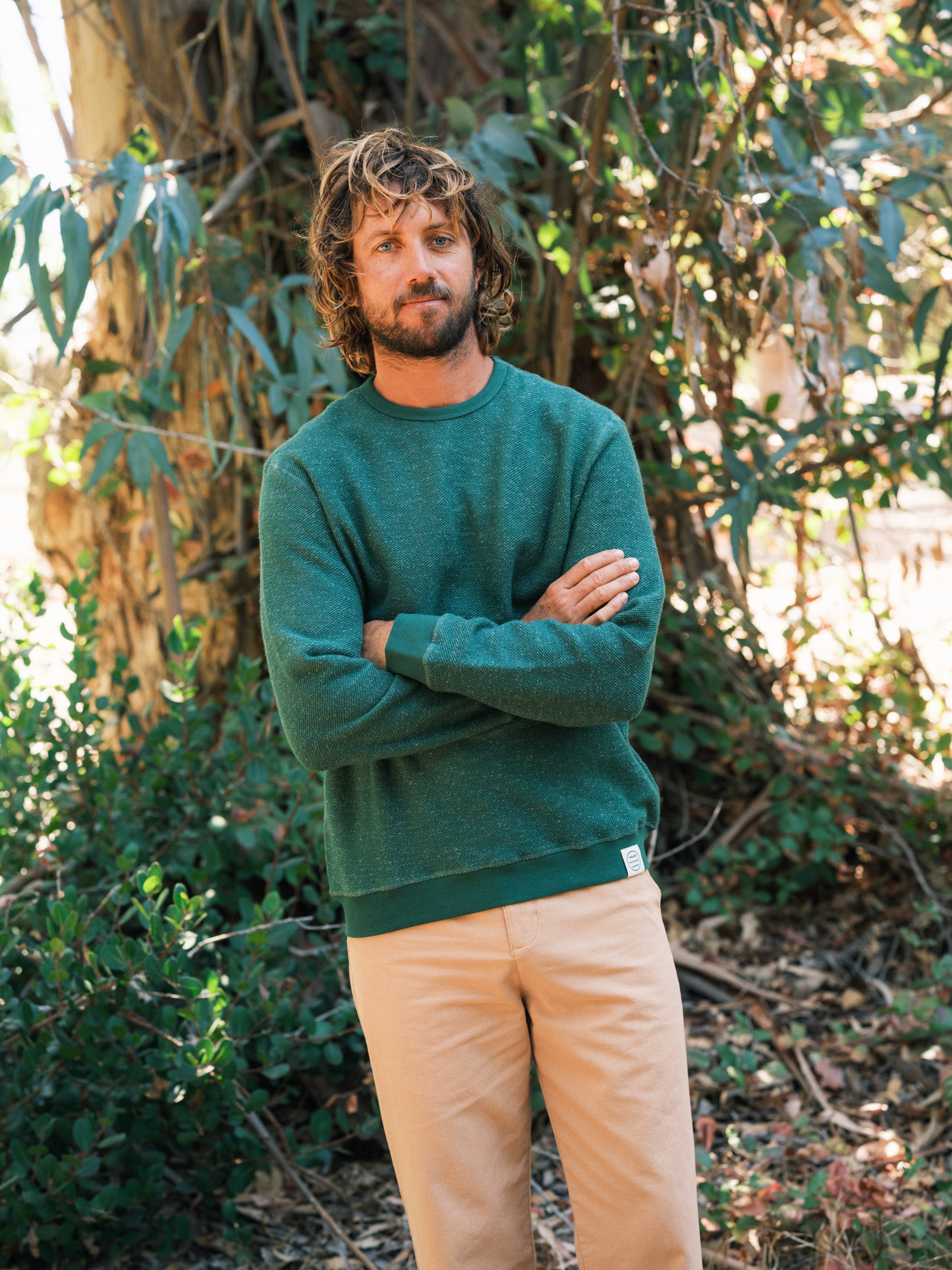 Wave Patch Crew - S - Mollusk Surf Shop