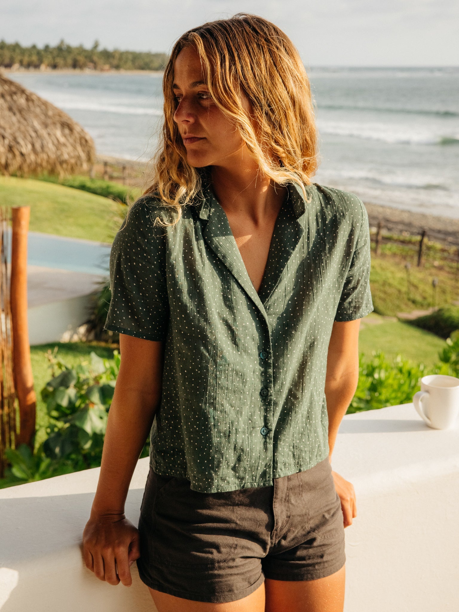 Womens Aloha Shirt - XS - Mollusk Surf Shop