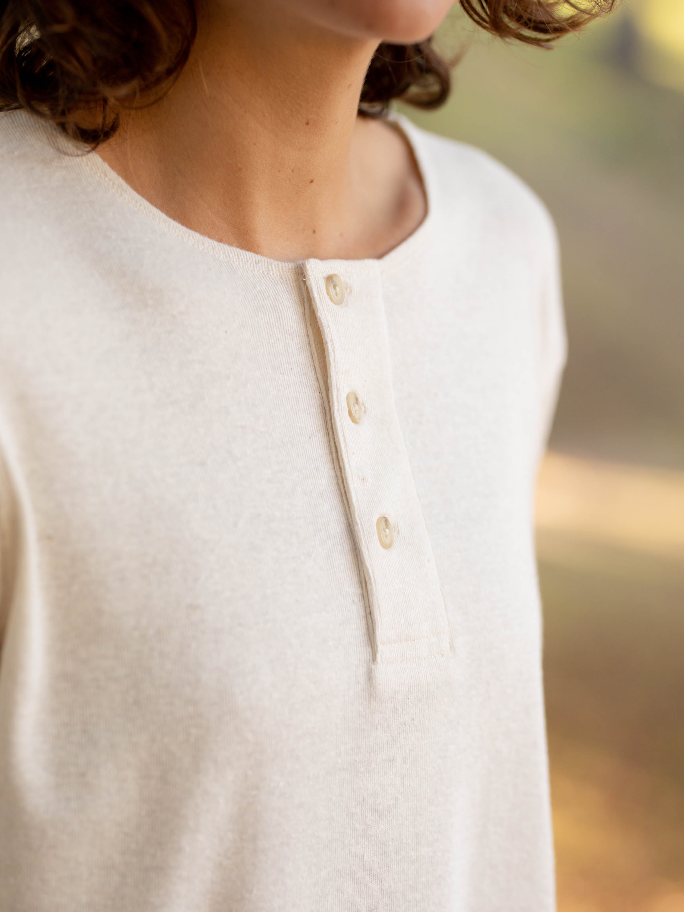 Womens Henley - XS - Mollusk Surf Shop - description