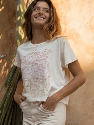 Womens Shack Tee - XS - Mollusk Surf Shop