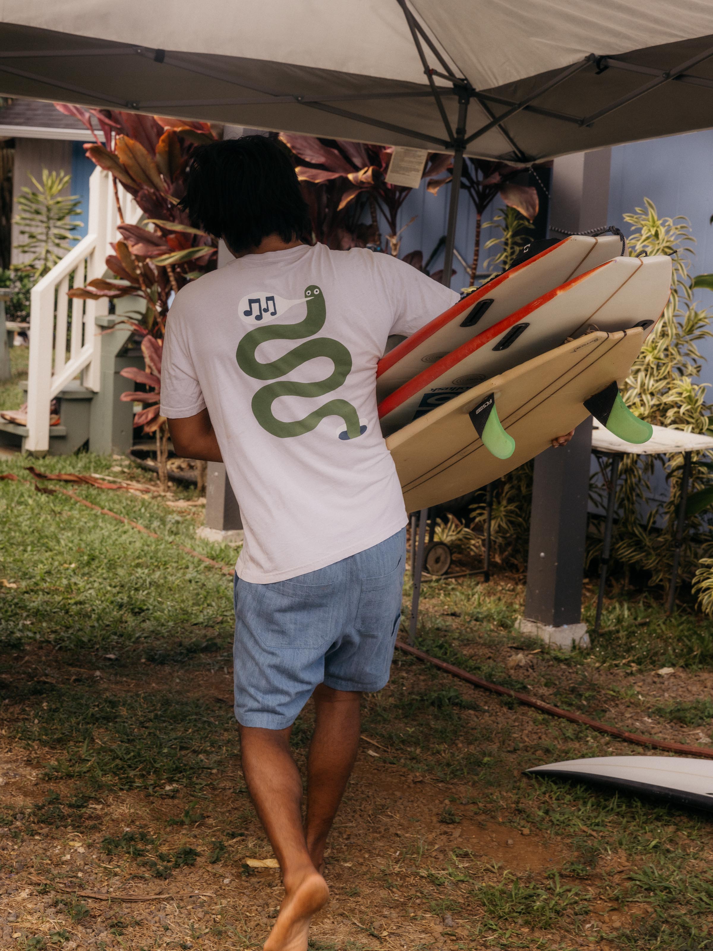 Worm Tee - S - Mollusk Surf Shop