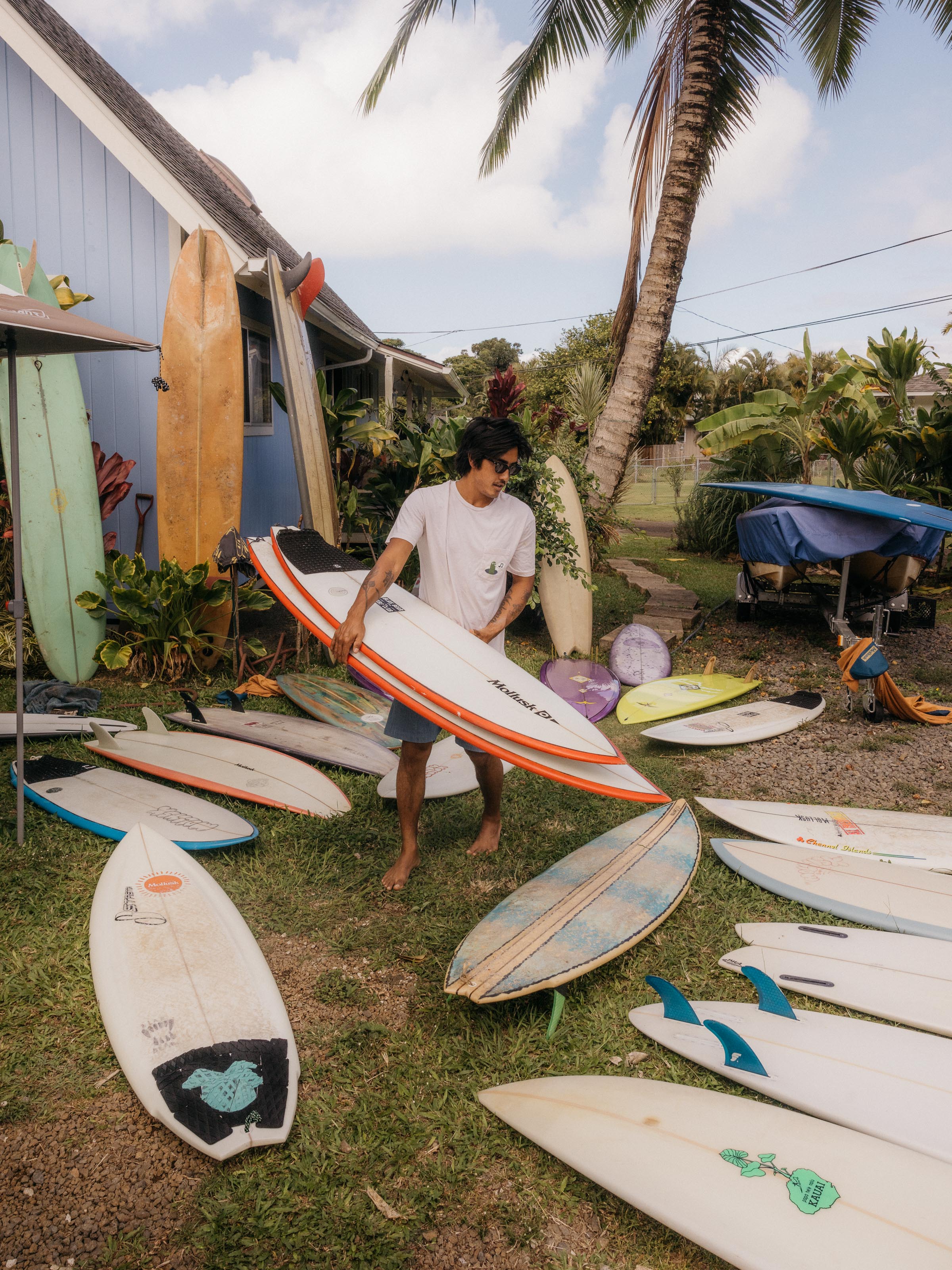 Worm Tee - S - Mollusk Surf Shop